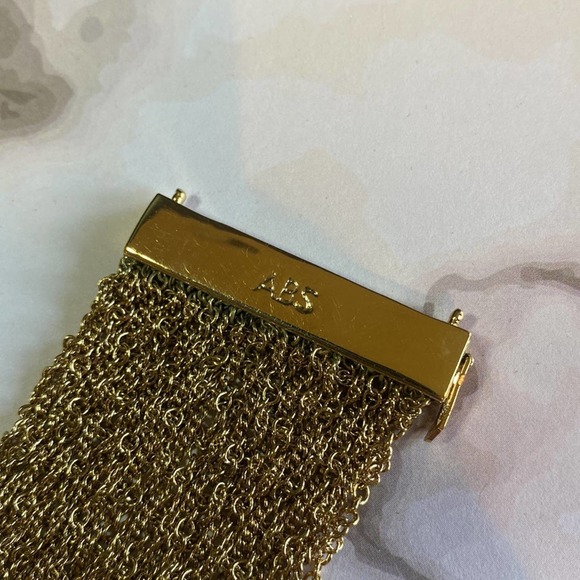 ABS by Allen Schwartz Gold Shimmer Chain Bracelet - Picture 3 of 5